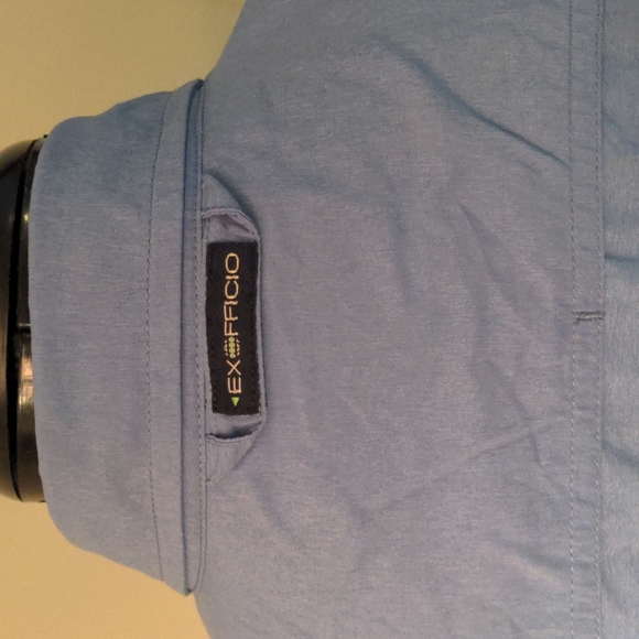 Exofficio Long sleeve Button Up - Women's Medium - Light Blue - Picture 6 of 7